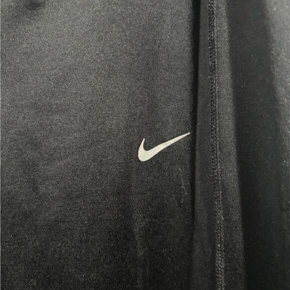 NIKE Women's Black Power Essential Dri-FIT Running Crops Sz M - Picture 4 of 6